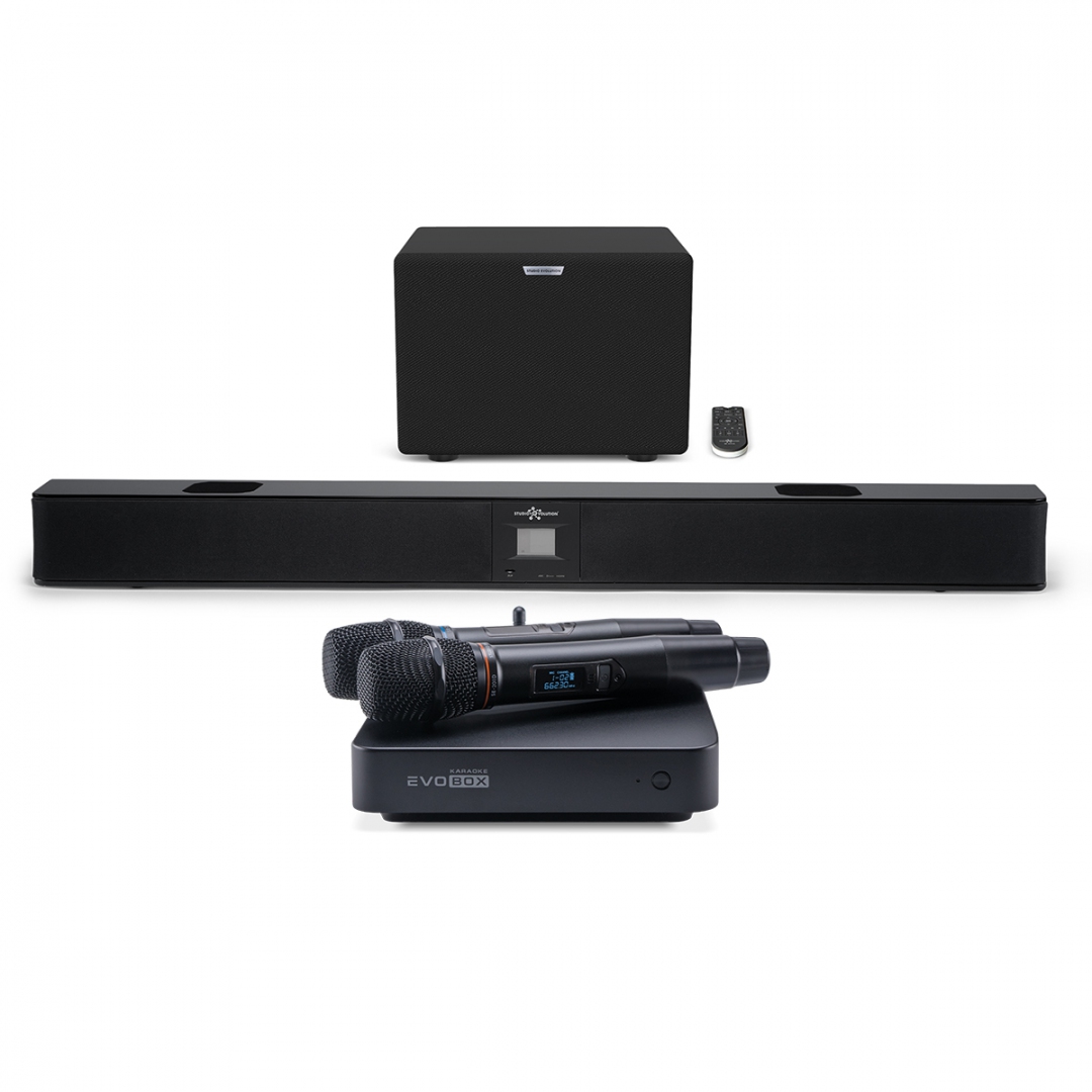караоке-комплект EVOBOX Plus + EvoSound Bar (саундбар с караоке) в Торжке