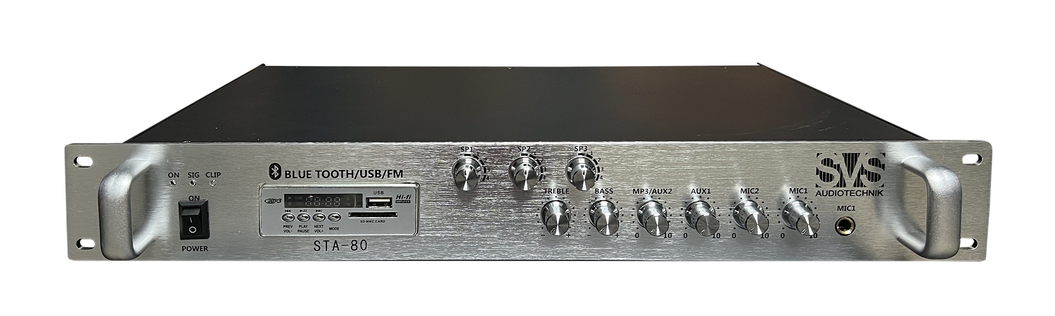 SVS Audiotechnik STA-80 Микшер-усилитель для систем Public Address в Торжке